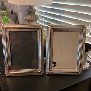 Silver Photo Frame Set